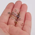 Соединительные кольца из нержавеющей стали, 1 Х5 мм, 5 цветов, 100 шт.лот