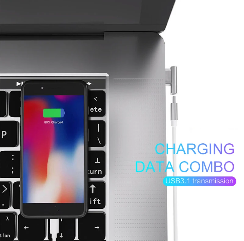 Высокая Скорость с магнитным адаптером для Macbook Pro 20-контактный Тип usb круглый кабель для зарядки разъем для Pixelbook Коврики книжка для Xiaomi Коврики 9 10 20