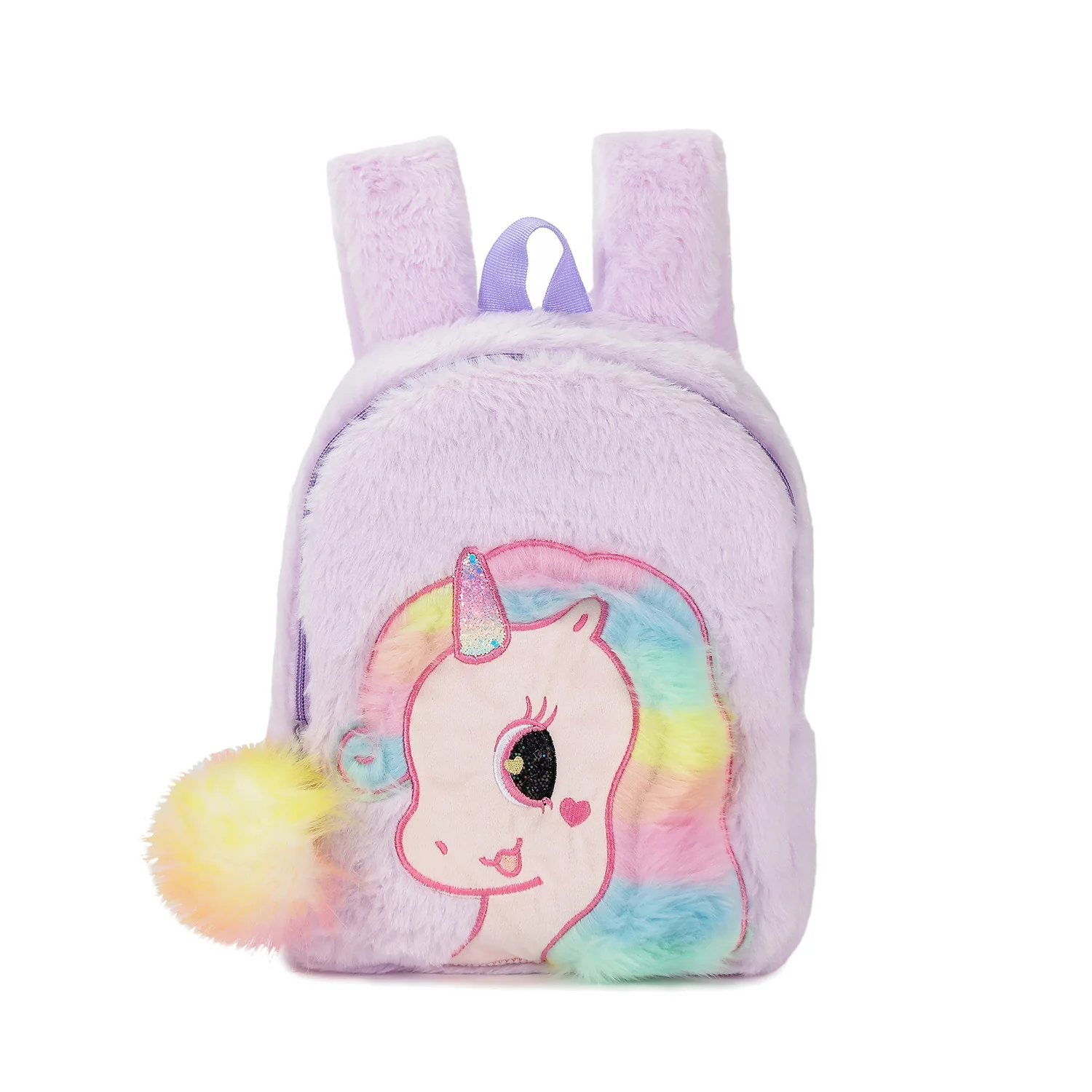 

Рюкзак цветной детский школьный рюкзак с рисунком единорога