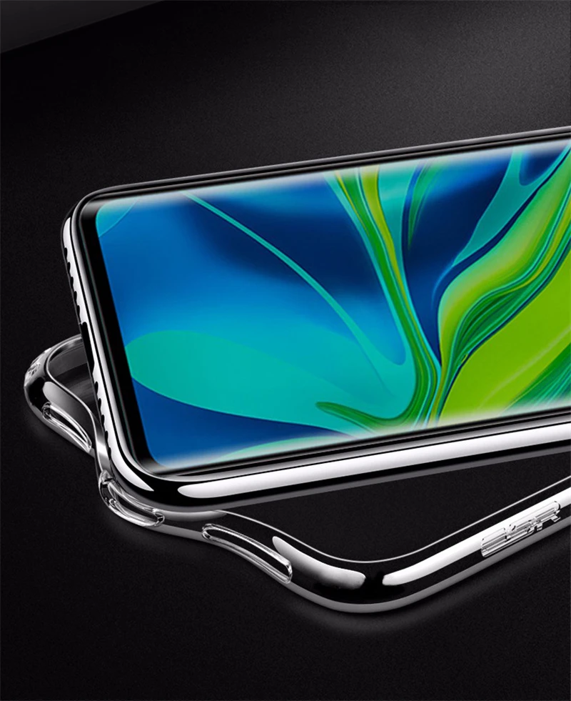 Мягкий прозрачный чехол для Redmi 9AT 9C NFC Note 9 Pro 9S 8T 7 8 8A 7A силиконовый Xiaomi Poco X3 X2 F2