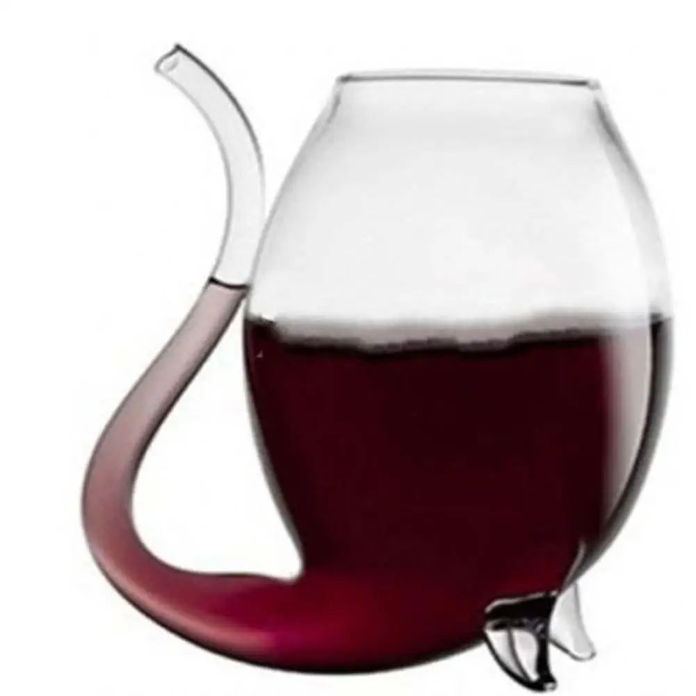 1 Новинка дьявол бокал для вина водка виски чашки с питьевой трубой соломы