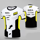 Летняя новая футболка Navi, мужские и женские футболки, топы, Джерси Natus Vincere Esports, футболка для команды Game CSGO Pro, уличная одежда, униформа 3D