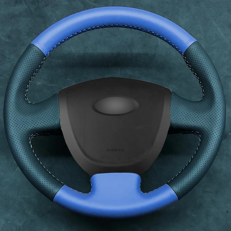 

Braid on the Steering Wheel Cover for Lada Granta 2011-2018 steering wheel case funda volante