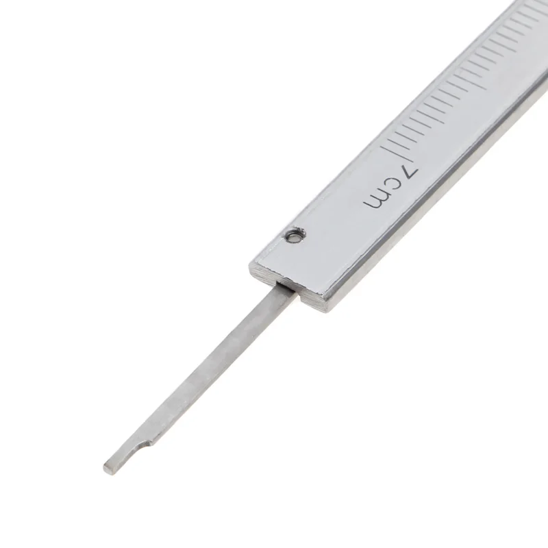 

Mini Vernier Caliper 70mm Stainless Steel Machinist Gauge 0-70mm For Woodworking For Measuring A Variety Of Conventional Coins