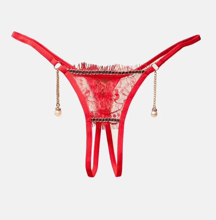 Кружевные трусики с ресницами нижнее белье сексуальные стринги женское открытой