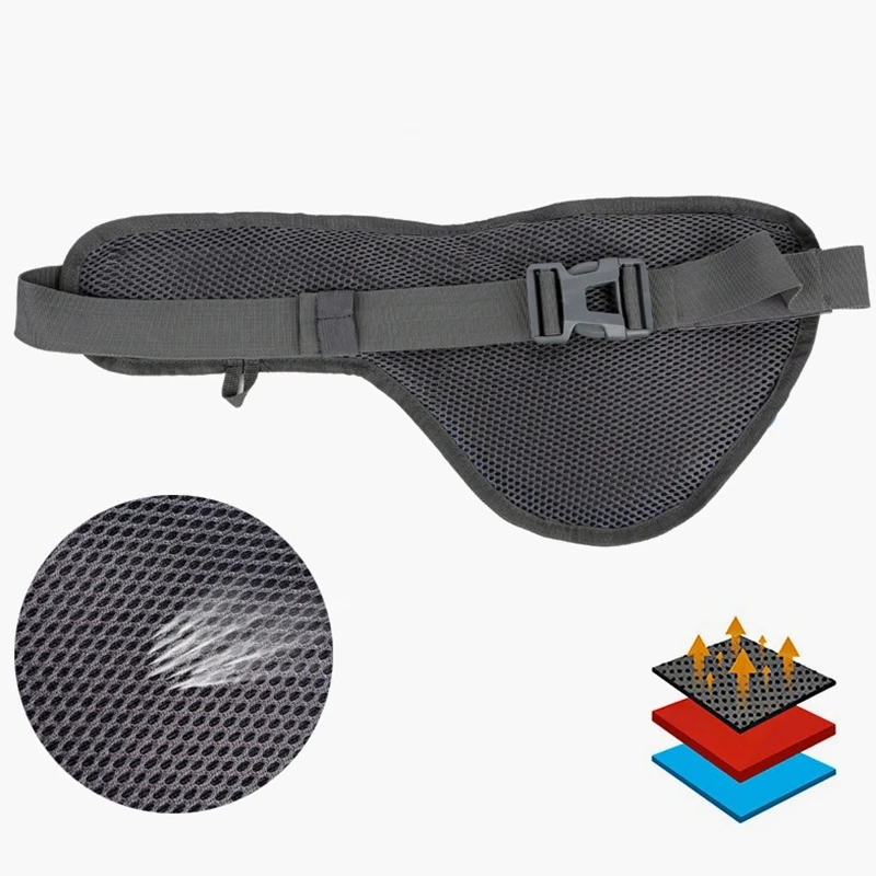 

Hiking Running Fanny Pack with Water Bottle Holders - Waterproof Running Waist Bag for Men Women Running Walking