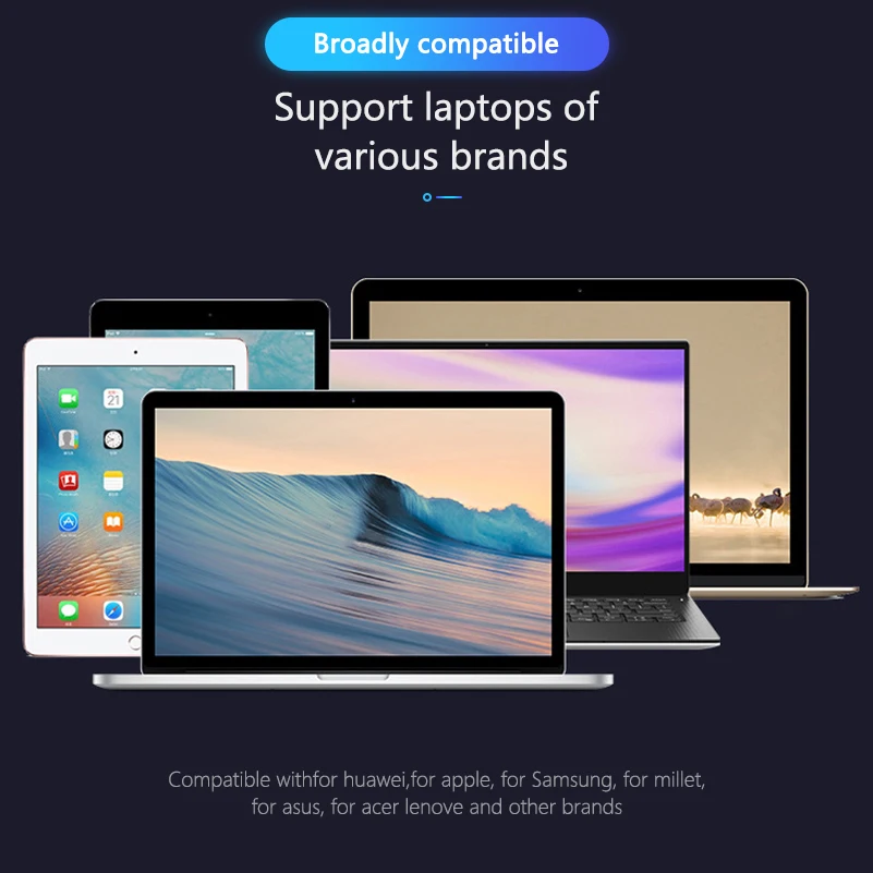 Портативная подставка для ноутбука держатель кровати Macbook Pro Регулируемая