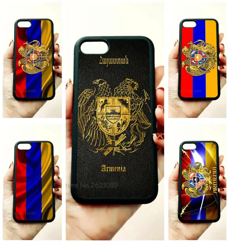 MaiYaCa, мягкий силиконовый чехол для телефона с лентой и флагом армян для apple iPhone 11 pro max 5S SE 6 6s 7 8 plus XR XS MAX, чехол
