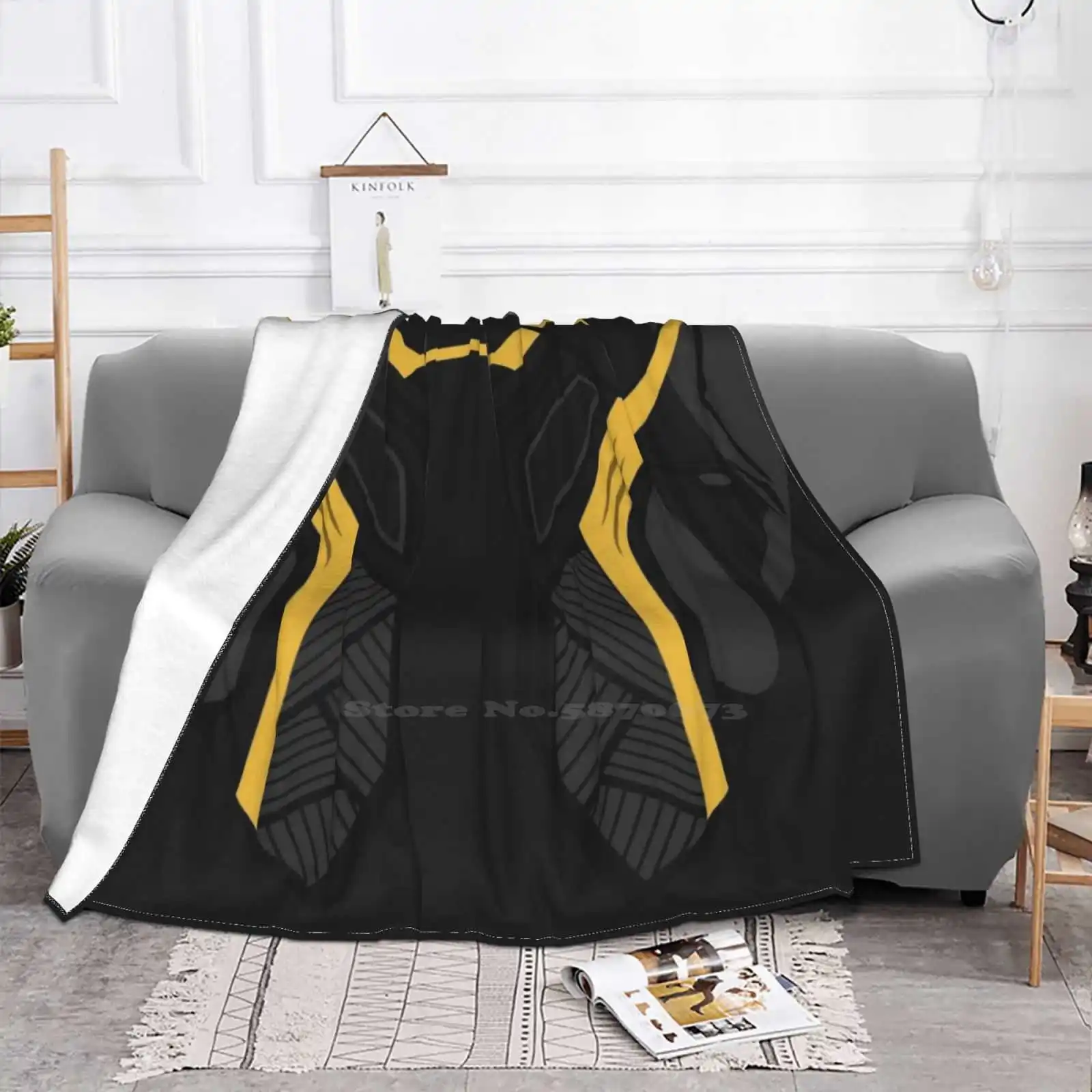 Мягкий плед Killmonger модный забавный навсегда баки Барнса | Дом и сад