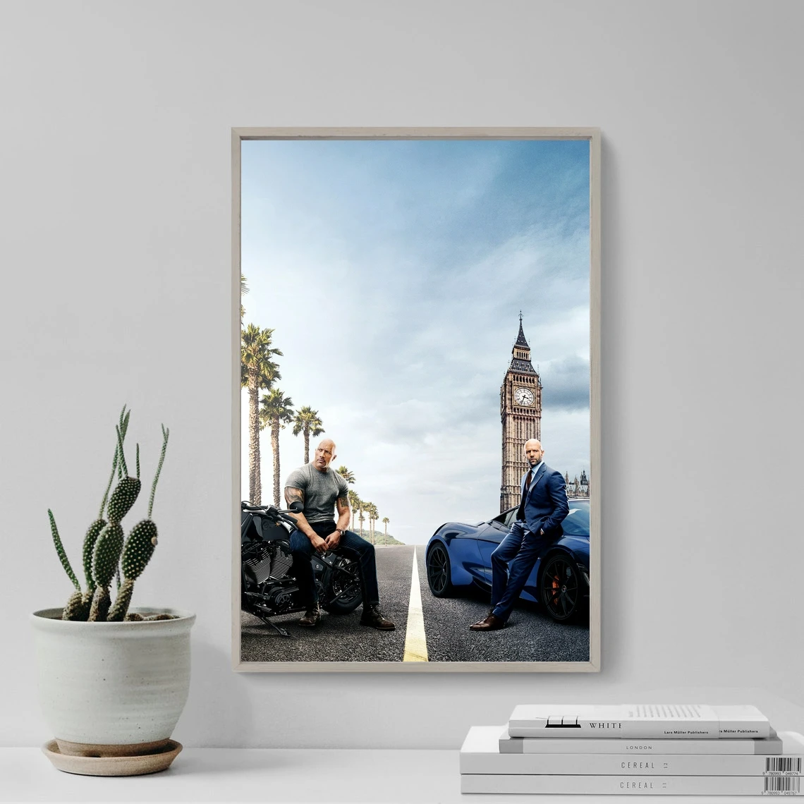 Быстрые и веселые подарки Хубби Шоу постер фильма печать на холсте украшение