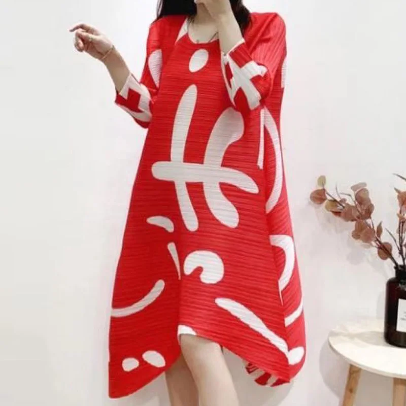 

Woman Dress Beach Style Print Thin Puff Sleeve Deep V Collar Chiffon Tassel Loose Wild 2021 New Summer Fashion