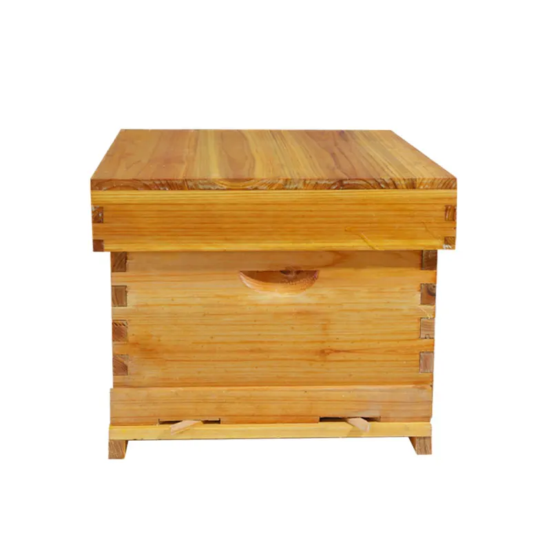 

51*41*26cm Thickened Honeycomb Box Waterproof 10 Wooden Frames Beekeeping Equipment Assembled Bee Honey Flow Hive