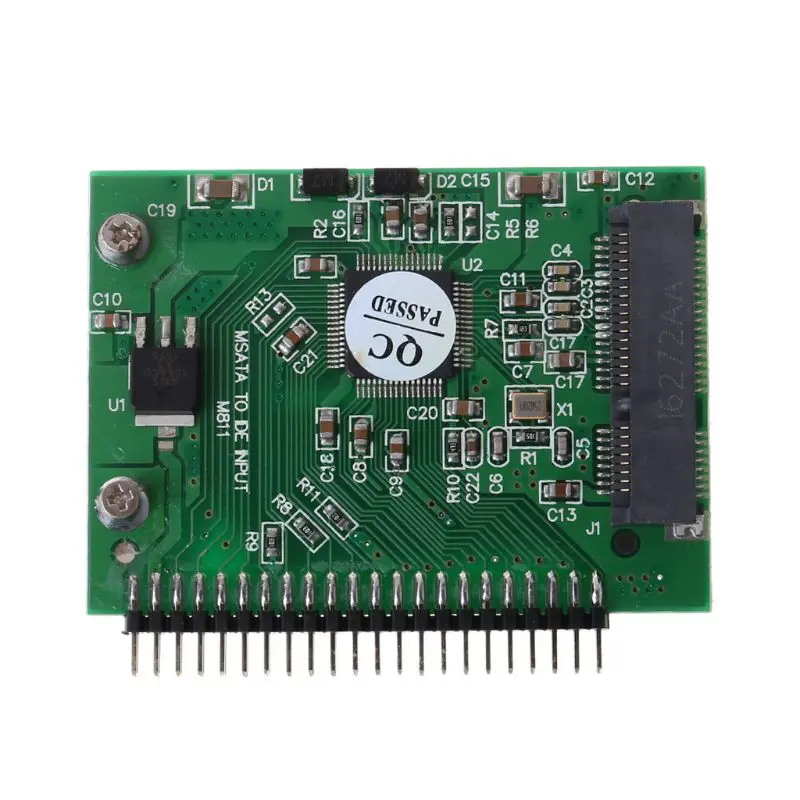 MSATA SSD жесткий диск для 44 Pin IDE конвертер адаптер 2 5 дюймов HDD ноутбука | Компьютеры и