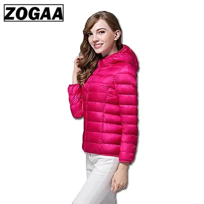 Зимний мужской и женский модный легкий стеганый пуховой пуховик с капюшоном