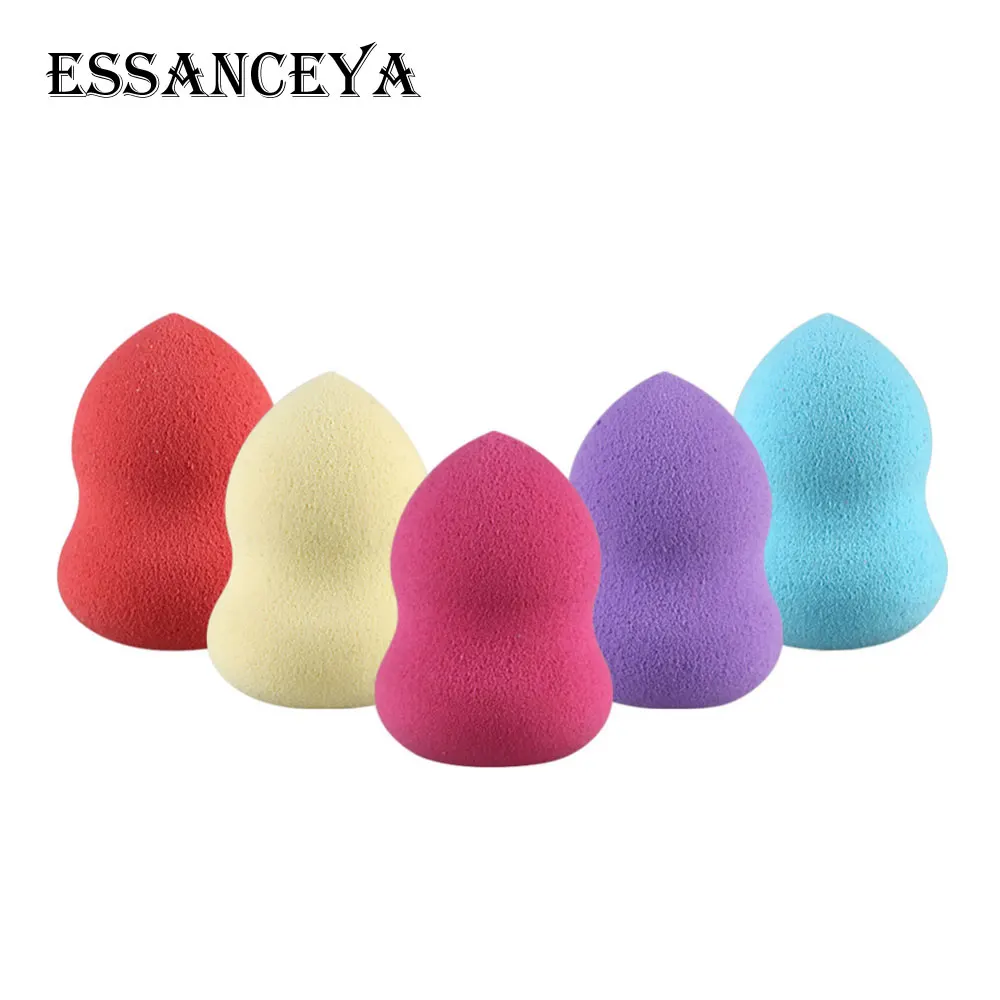 ESSANCEYA 10 шт. губка для макияжа, воздушная подушка, пуховка для сухого влажного использования, пудра, маскирующий тональный крем, косметические губки, спонжи, наборы для красоты