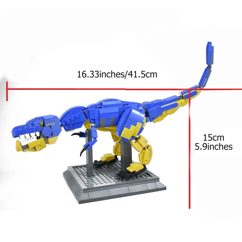 

Simulation Dinosaur Building Blocks Dinosaur Robots Figure Model Toys Action Figure One Piece Figure Dolls Toys For Children