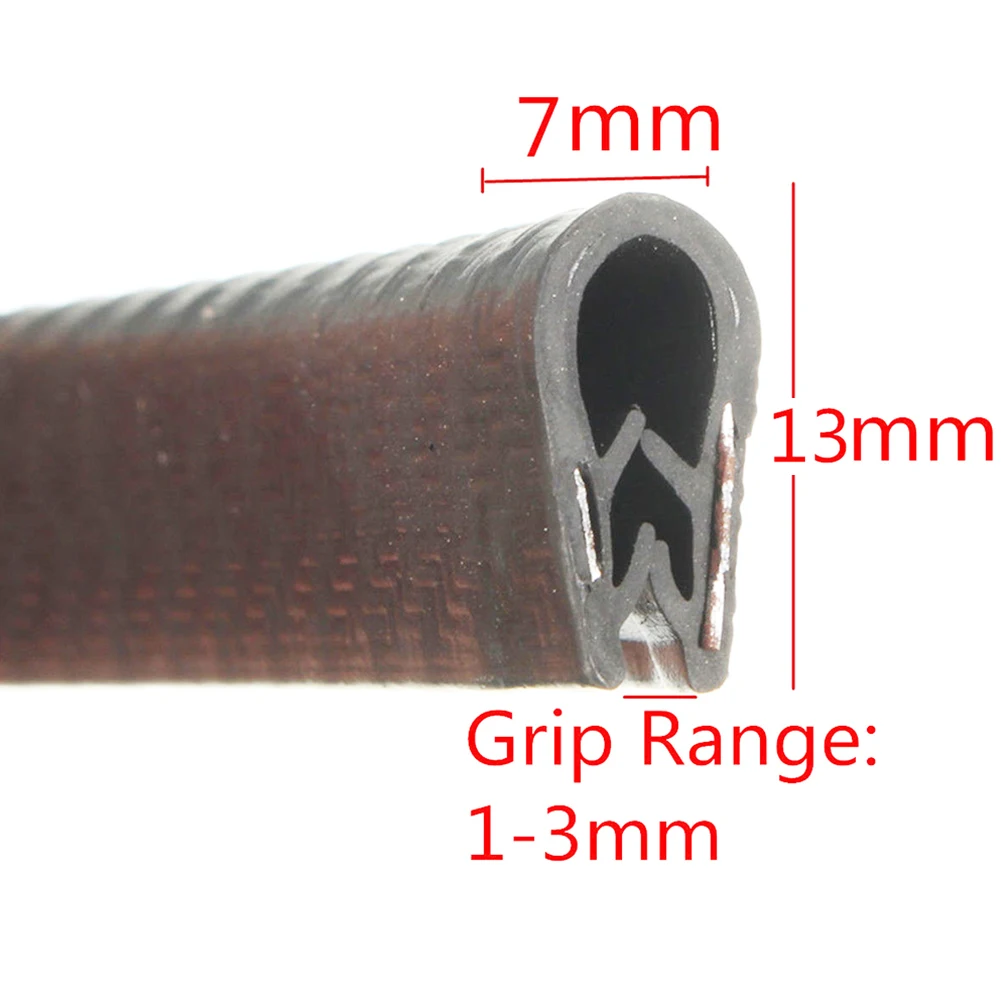 

Rainproof Car Door Edge Weather Seal Strip Sealing Car Door Seal Strip Trim U-Shaped Car Sealing Strip Sound Insulation Strip