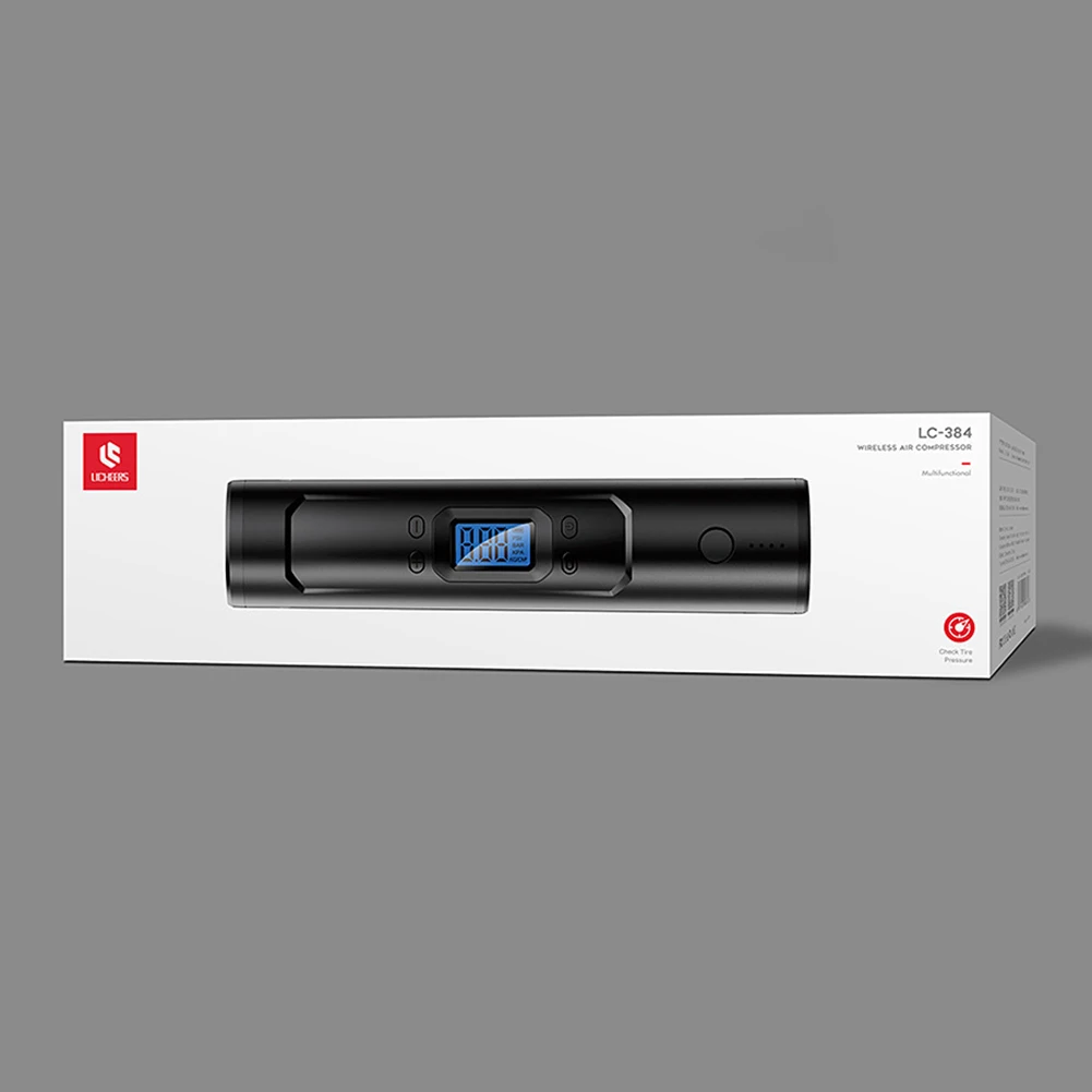 Precio 6000mAh 25 / Min Compresor De Aire Portátil 12V 12V 150 PSI Inflador De Neumáticos Eléctrico Auto De La Motocicleta Del Coche De La Bicicleta