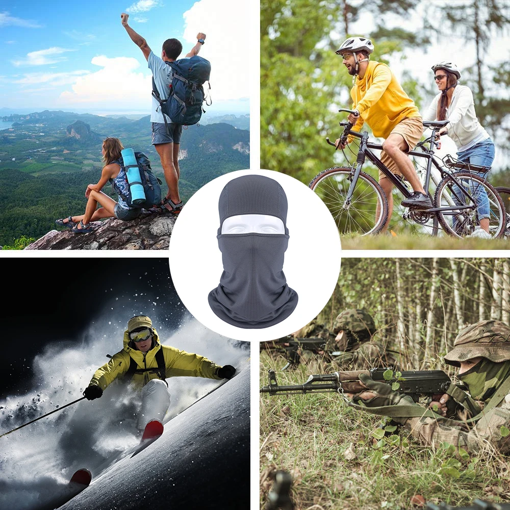 Pasamontañas sombrero para tácticas de Paintball gorras Airsoft del ejército gorro transpirable cara completa bicicleta casco militar gorros mujer hombre|mask bicycle|balaclava tacticalfull face
