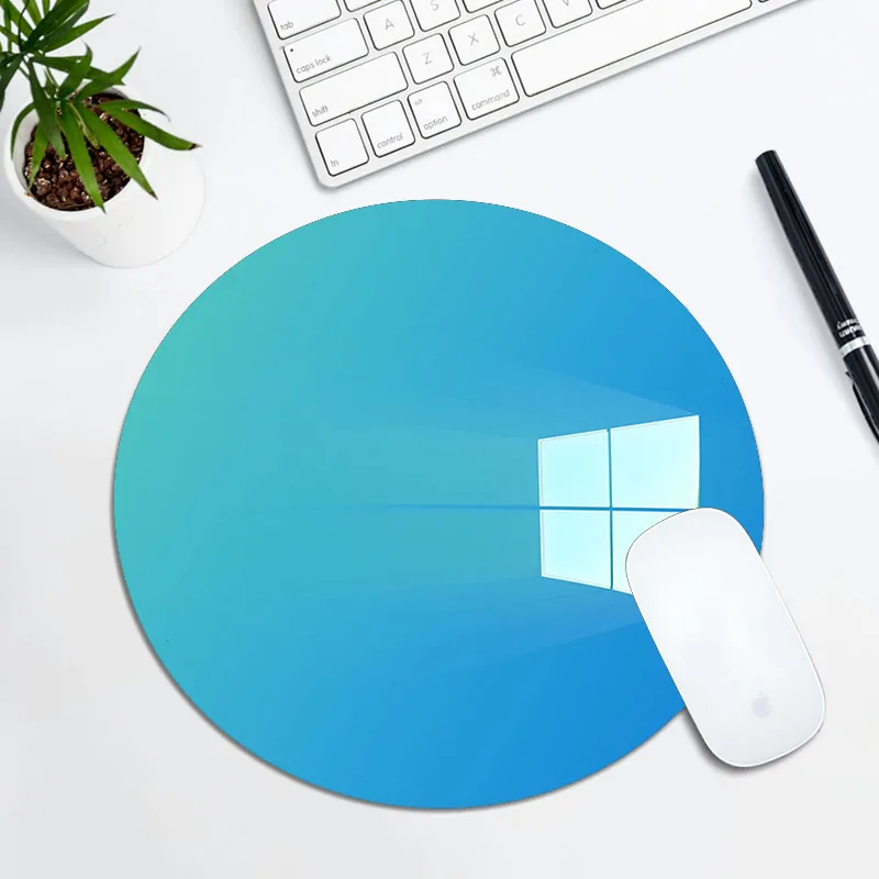 

Small Gaming Mouse Pad With Device Logo of Windows Deskpad Computer Mat Mousepad Anime Rug Mause Pad Gamer Desk Mousepepad