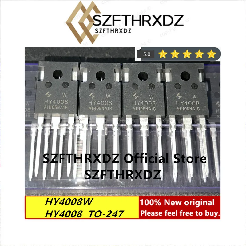 100% Новый оригинальный HY4008W TO-247A-3L HY4008 TO247 80V 200A 30 шт./трубка 330 шт./корт (10 шт.) |