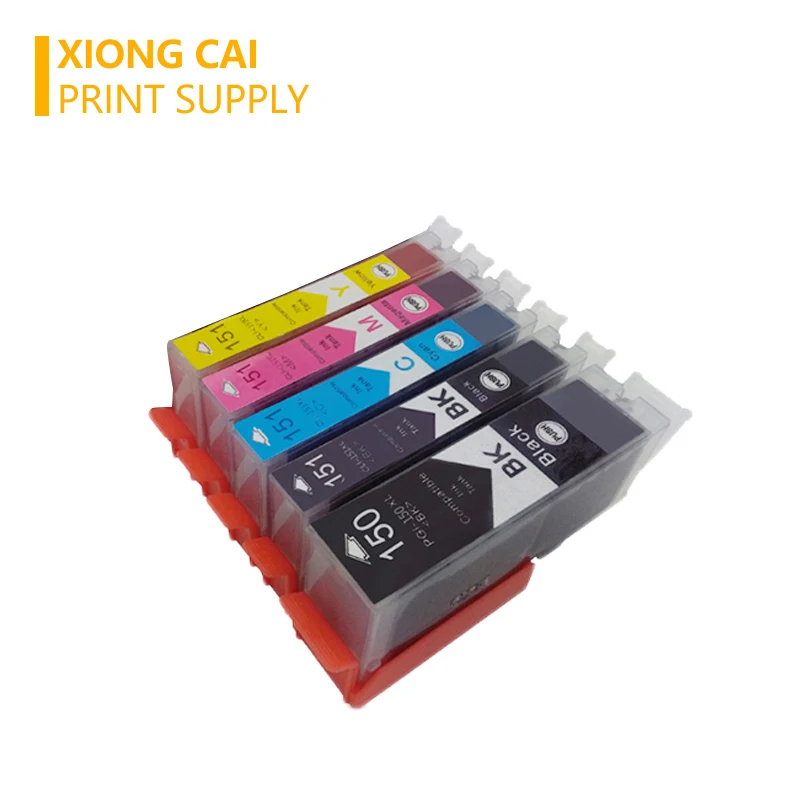 Для canon PIXMA IP7210 MG5410 MG5510 MG6410 MG6610 MG5610 MX921 MX721 IX6810 принтер PGI150 CLI 151 чернильный картридж
