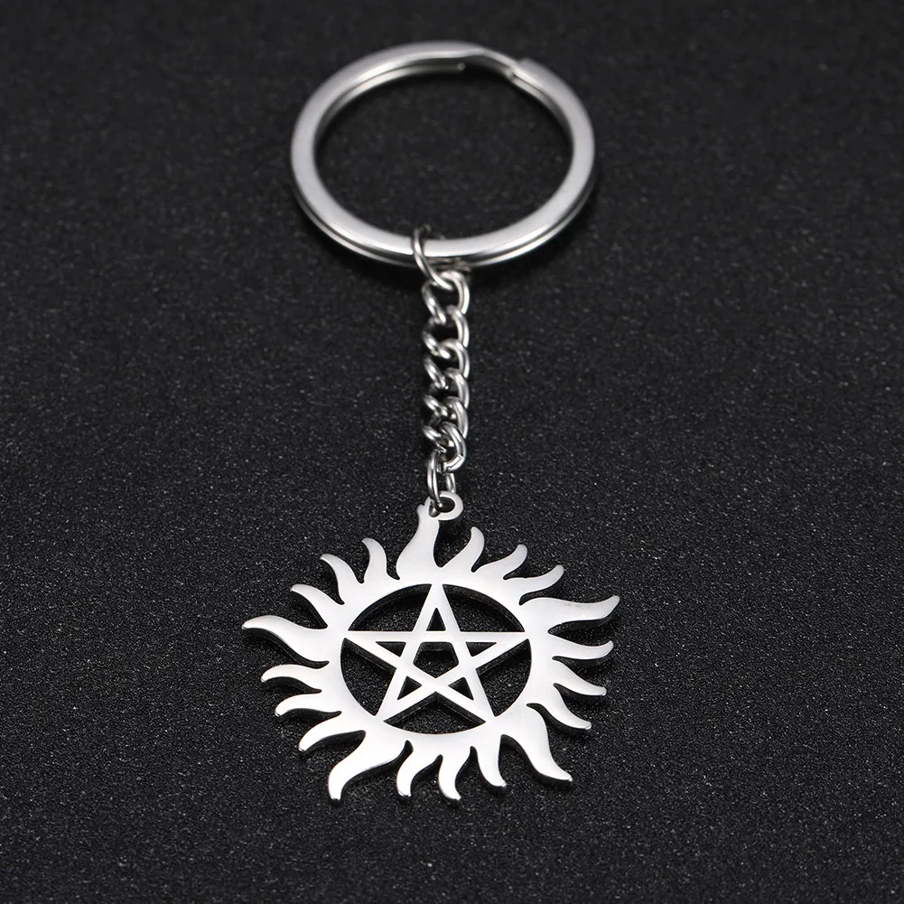 Подвеска с пентаграммой SKYRIM Shinning Sun автомобильный брелок из сверхнатуральной