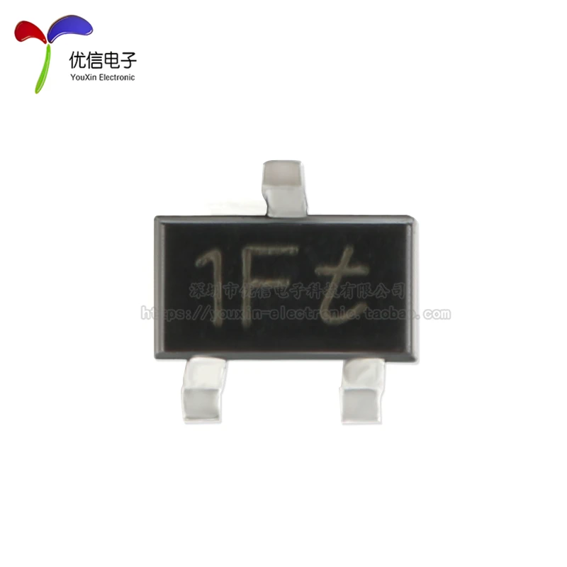 20/100/1000 шт оригинальный BC847BW 115 экран 1Ft SOT-323 45В/100мА SMD транзистор