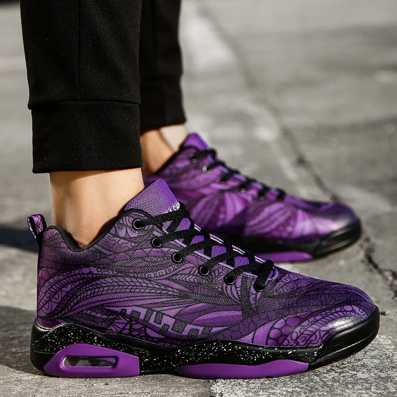 Новая мужская баскетбольная обувь Женский Баскетбол ботинки амортизация