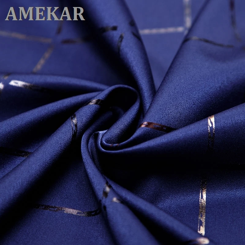 

2021 Brand Casual Spring Luxury Plaid Long Sleeve Slim Fit Men Shirt Streetwear Social Dress Shirts Mens Fashions Jersey