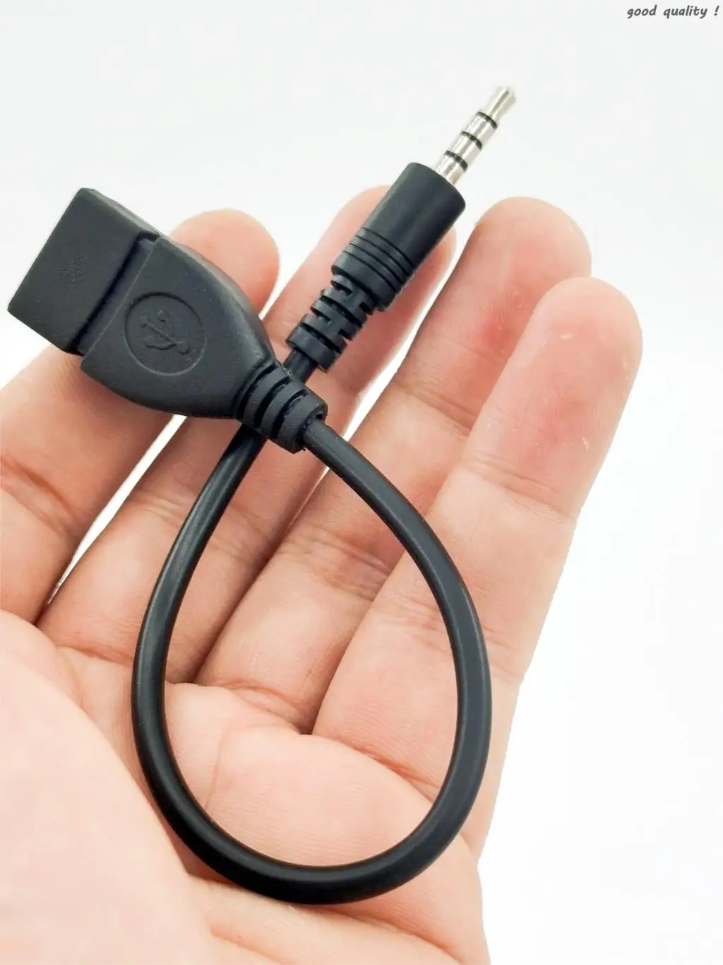 Car AUX Jack Converter Adapter Cable for mitsubishi outlander 3 opel volvo xc90 peugeot 308 daewoo nexia | Автомобили и мотоциклы