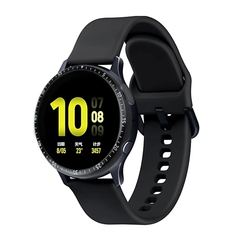 Ободок кольцо для Samsung Galaxy Watch active 2 40 мм 44 Защитная крышка чехол спортивный клей