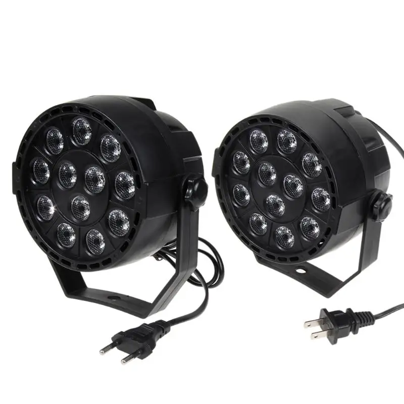 12 светодиодный RGBW светильник 8 DMX CH IP20 Par 15 Вт Голосовая активация Авто Dj для