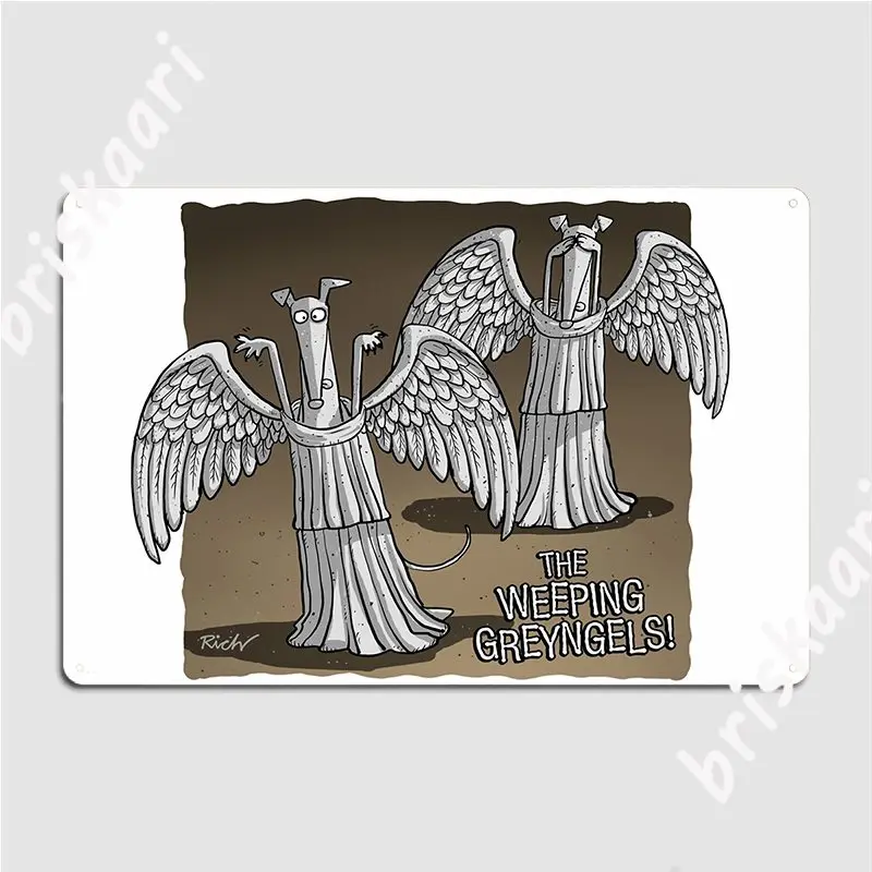 

The Weeping Greyngels Metal Sign Cinema Living Room Pub Garage Vintage Wall Decor Tin Sign Posters