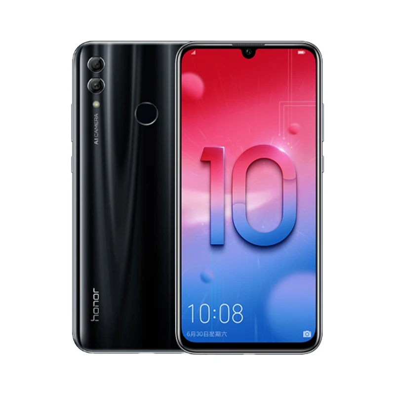 Смартфон HONOR 10 Lite 4 + 64 ГБ Kirin 710 8 ядер 6 21 дюйма 2340X1080 24 МП ии Android 9 0|Смартфоны| |
