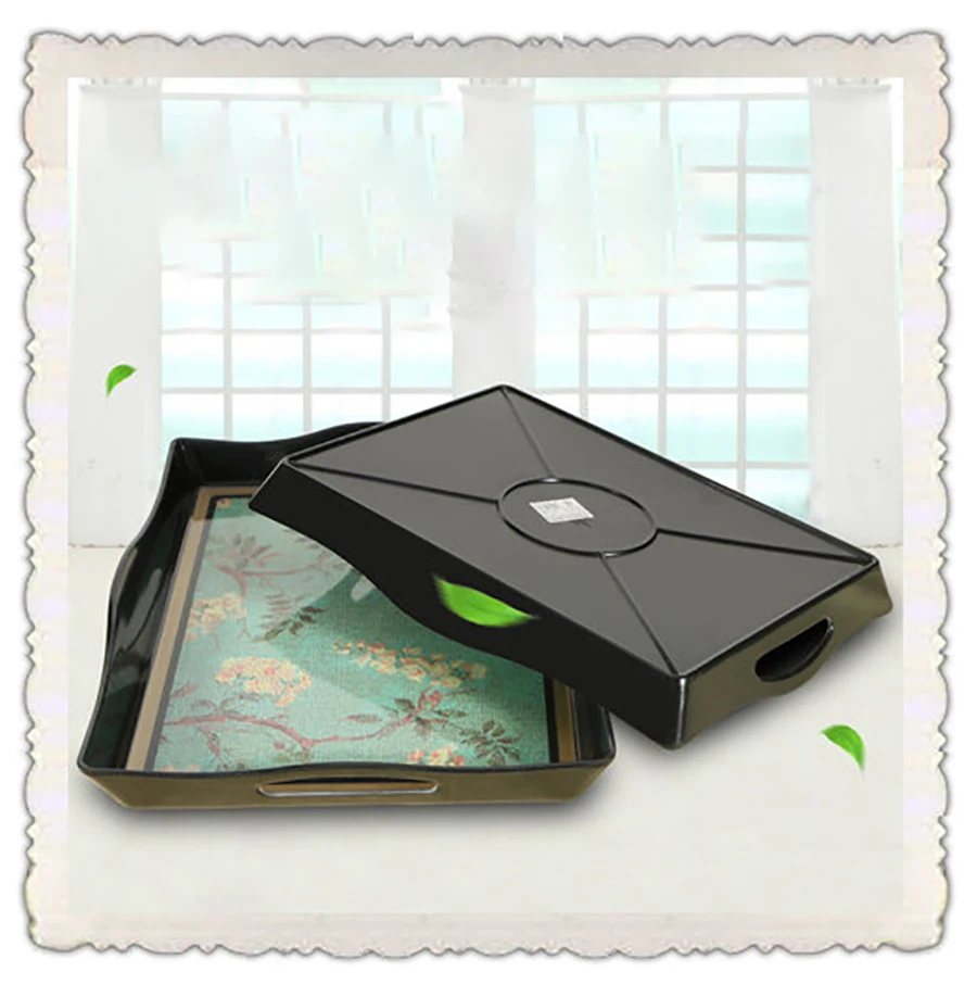 Европейский поднос для столовых приборов 50F044 десертов Набор рождественских