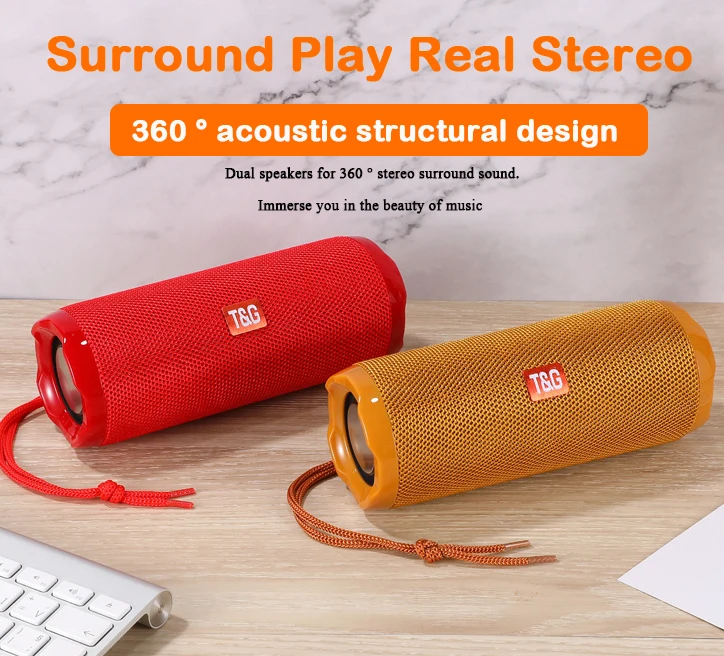 Портативные водонепроницаемые bluetooth колонки 20 Вт IPX5 HiFi стерео бас сабвуфер