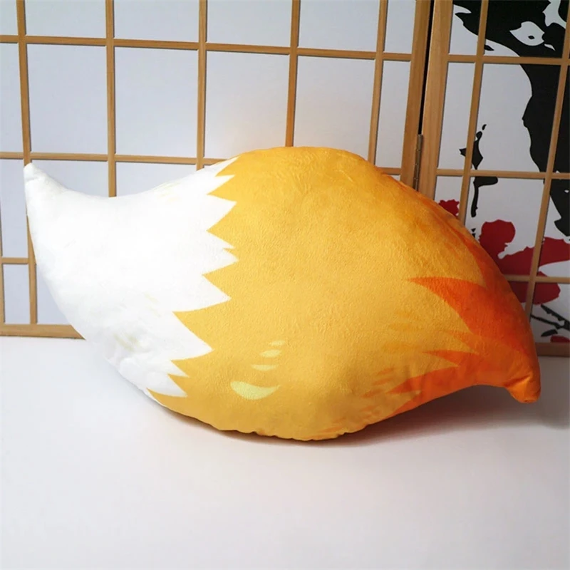 

Hot Anime The Helpful Fox Senko-san Plush Toy 2021 Sewayaki Kitsune no Senko-san Pillow For Children Cute Gift Toys
