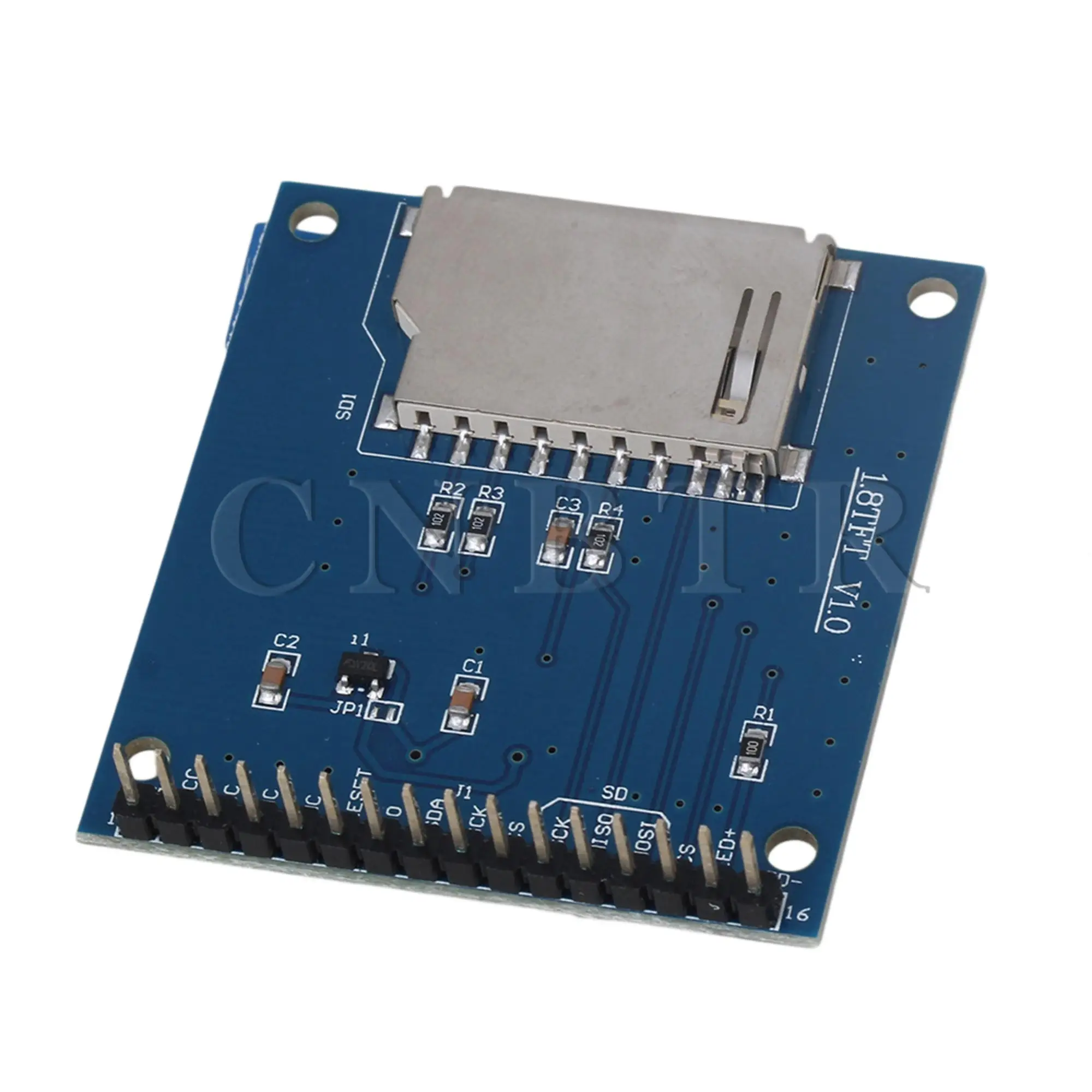 CNBTR синий мини 1 8 &quotпоследовательный SPI TFT ЖК-модуль дисплей с адаптером PCB ST7735B IC