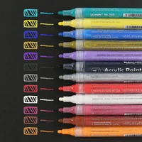 48122436 colors acrylic paint marker pen scrapbooking diy decoartion kids drawing supplies graffiti painting art supply
