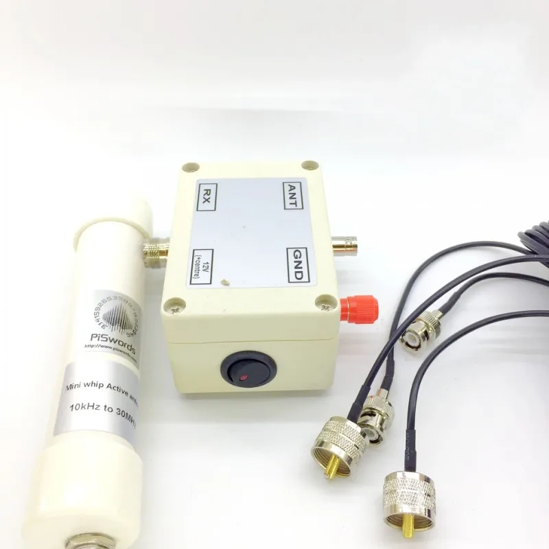 Активная антенна MiniWhip от 10 кГц до 30 МГц мини кнут HF LF VLF VHF SDR RX с портативным