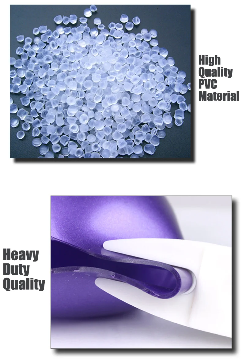 Взрывозащищенный ПВХ мяч для йоги утолщенной Фитнес шарики занятий спортом дома