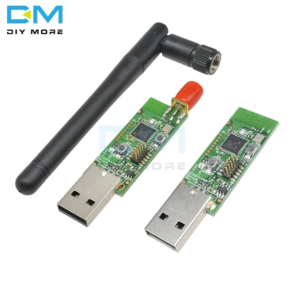Беспроводной Zigbee CC2531 анализатор протокола пакетов, модуль Bluetooth с антенной, USB интерфейс, захват ключа