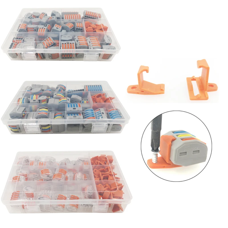 Различные стили в штучной упаковке Мини Быстрый провод соединители