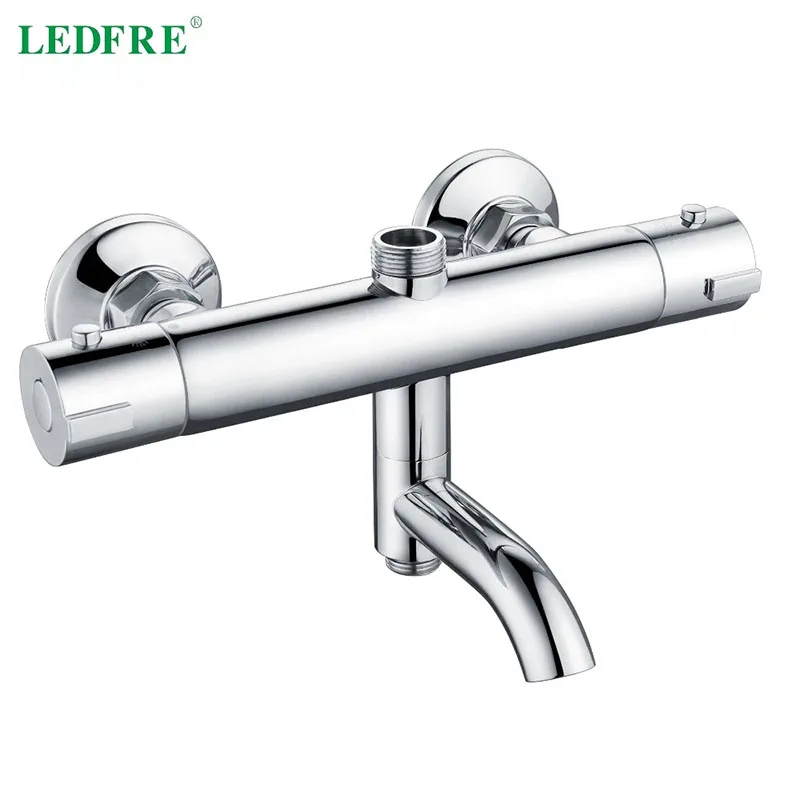 LEDFRE Термостатические Смесители для ванной комнаты ванны душа с ЖК экраном
