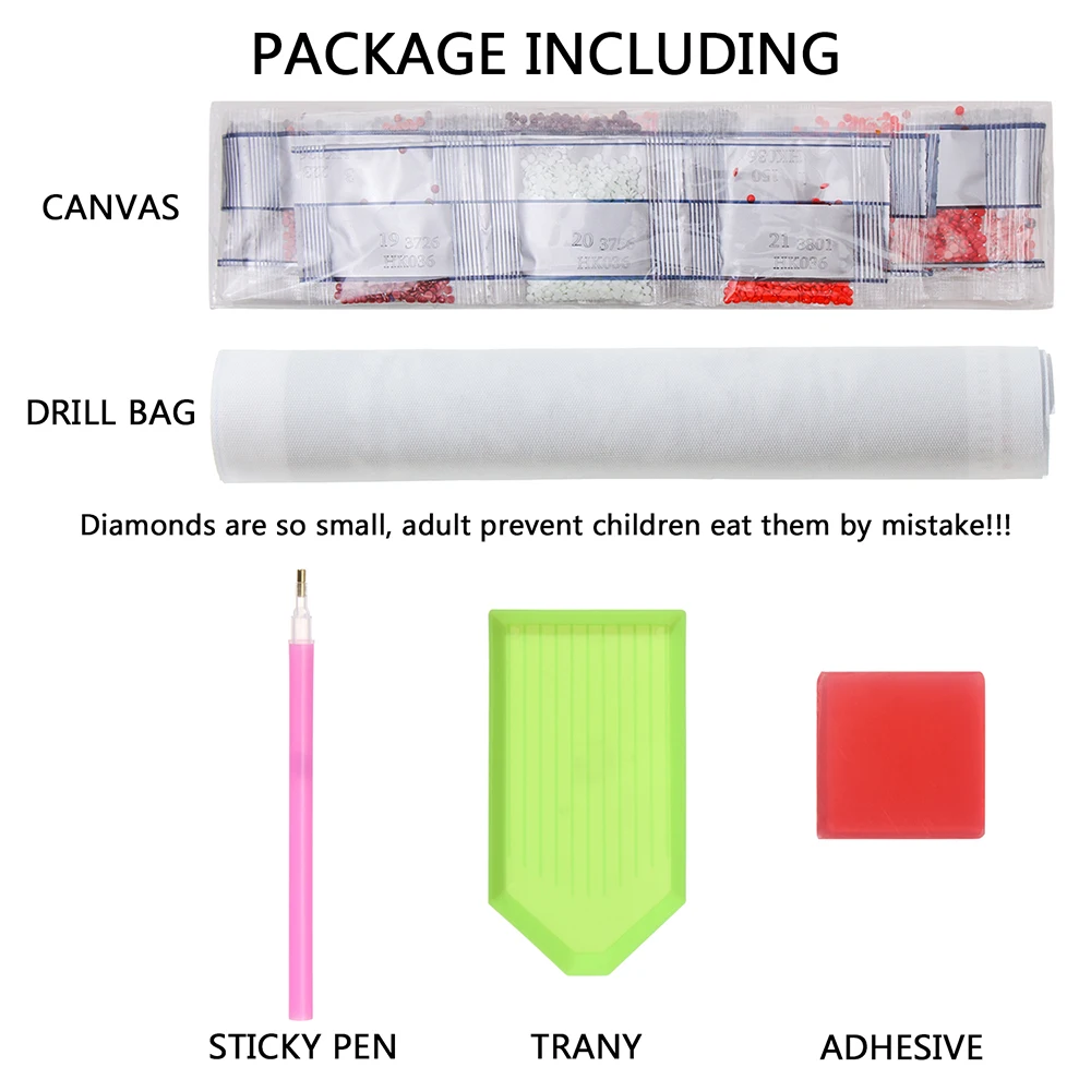 Набор для алмазной вышивки 5D крестиком с черепом и деревом взрослых детей полное