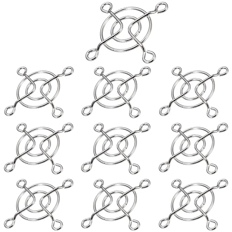 

10PCS 40mm Metal Grill Protector Finger Guard Radiator Fan Protective Cover 3D Printer Accessories Extruder Small