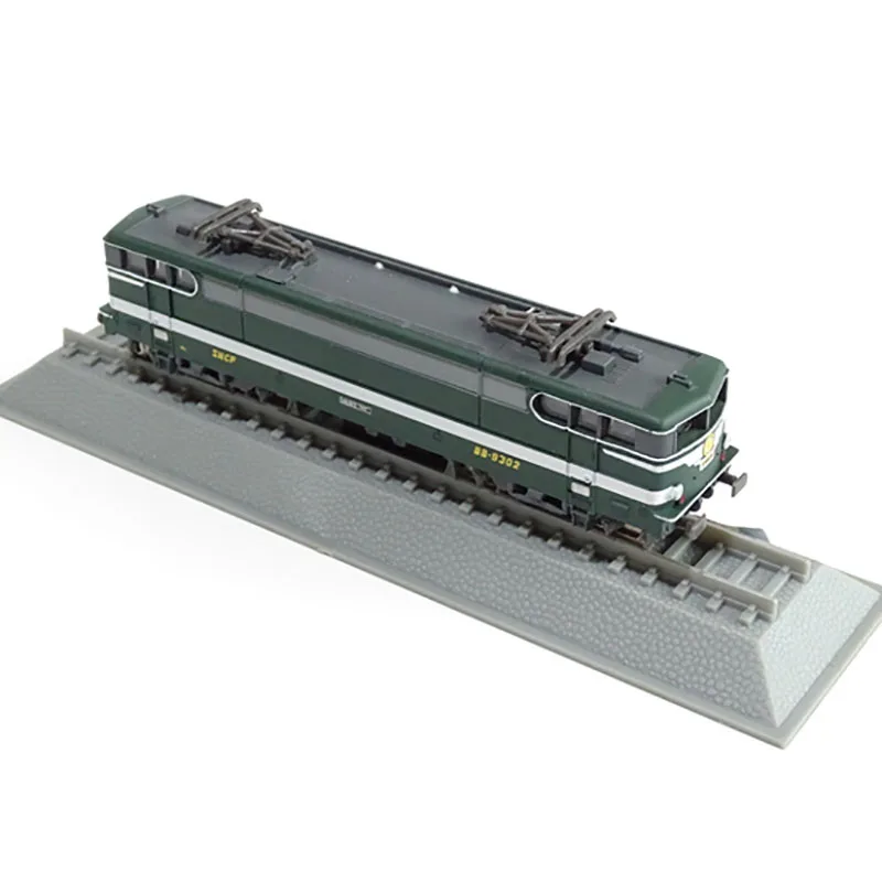 Литой Электрический локомотив в масштабе 1/160 Франция B9300 модель поезда из сплава -