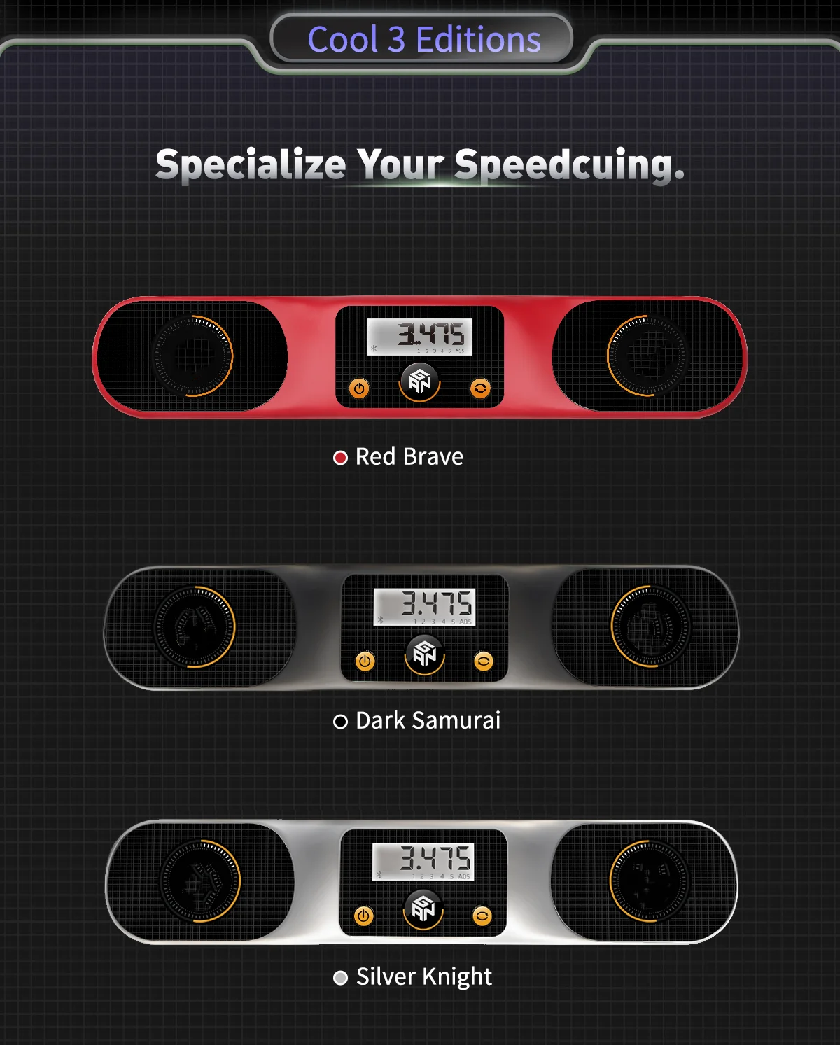 GAN Timer Smart timer for cube training Таймер Интеллектуальный таймер Коврик для куба таймера
