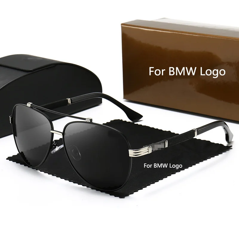 Men's Sunglasses Anti-UV Fashion Polarized With Cars BMW Logo Multi-Color Oval Lens Safety Essential For Outdoor Sports Glare |